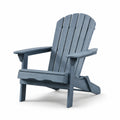 Adirondack Stuhl Blau Kiefernholz