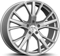 GMP ITALIA Felgen, 20 Zoll, Silber, GUNNER 9J x ET 40 LK 5x112 Alufelge Felge KBA NEU