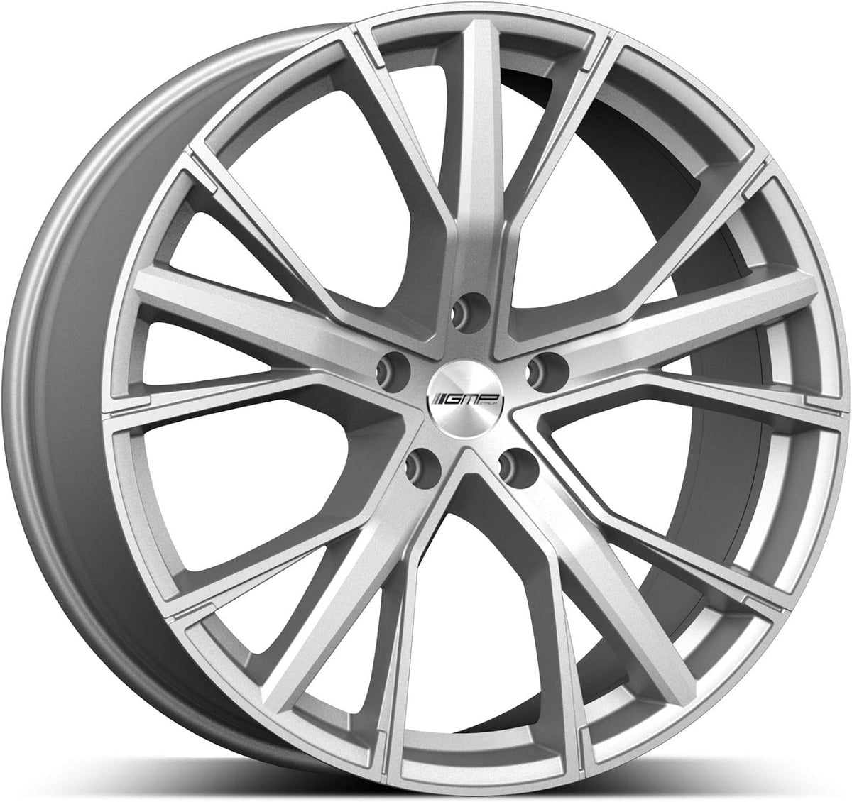 GMP ITALIA Felgen, 20 Zoll, Silber, GUNNER 9J x ET 40 LK 5x112 Alufelge Felge KBA NEU