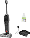 Bissell Staubsauger, 240m, Schwarz/Grau, CrossWave OmniForce Edge, Kabelloser Nass Trockensauger, Saugen & Wischen in Einem oder nur Saugen Modus