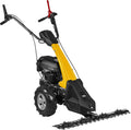 Texas Rasenmäher, 870 mm, Schwarz/Gelb/Rot, Profi Benzin Balkenmäher CB8750 196ccm Wiesenmäher, 4200Watt, Schnittbreite