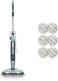 Shark Staubsauger, 8 m, Salbei-Grün, Dampfreiniger Mop, automatisch, mit Steam Blaster und 6 Schmutzfänger-Pads