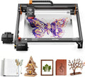 ACMER Gravurwerkzeug, 24000 mm, 48 W, 30 L, Schwarz/Orange, S2 PRO Laser Graviermaschine, Gravur Maschine, Heimwerkerarbeiten WLAN-TF Anschluss