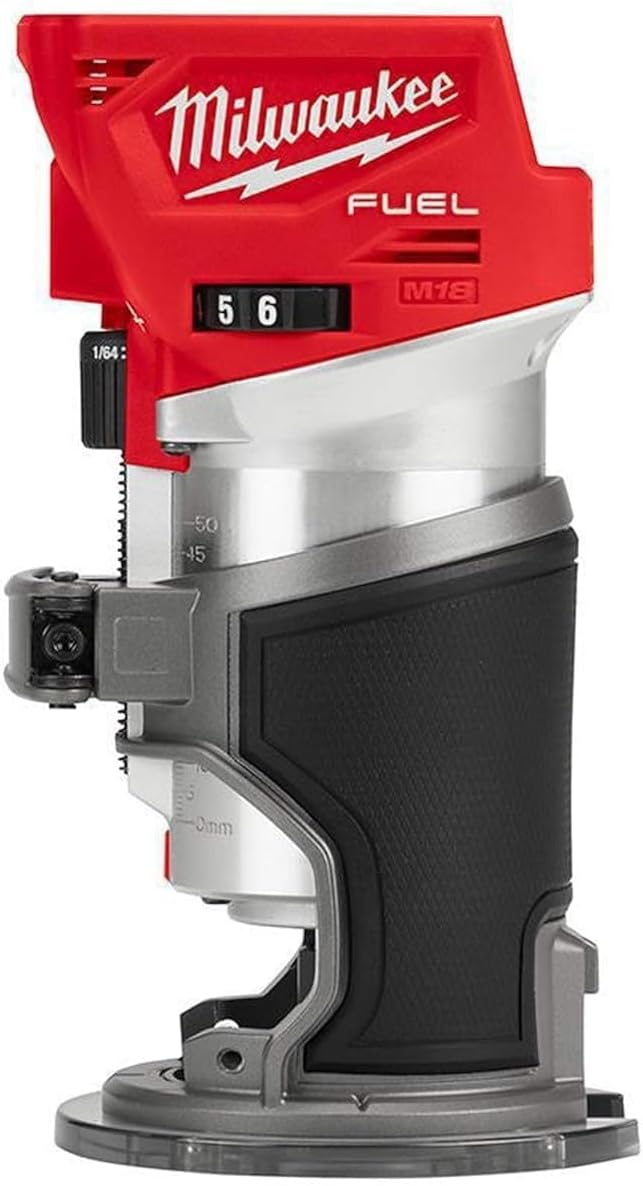 Milwaukee M18 FUEL Lawn Mower Kit Oberfräsen, Rot/Silber/Schwarz, Kraftstoff-Kompakt-Fräse (blankes Werkzeug) 2723-20