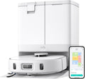 eufy Saugroboter, 12 mm, Weiß, X10 Pro Omni und Wischmopp Combo, 8000Pa Saugkraft, Dual Mops mit Auto-Lift und Teppicherkennung