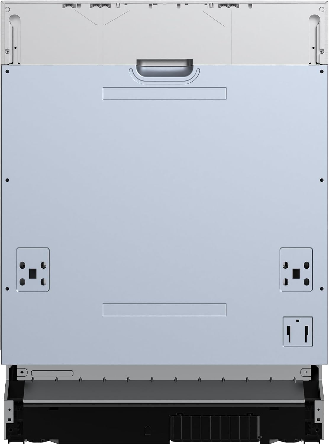 Wolkenstein Geschirrspüler, 40 dB, Silber/Schwarz, WGSP14-8TLFI, Einbau, EEK B, AquaStop