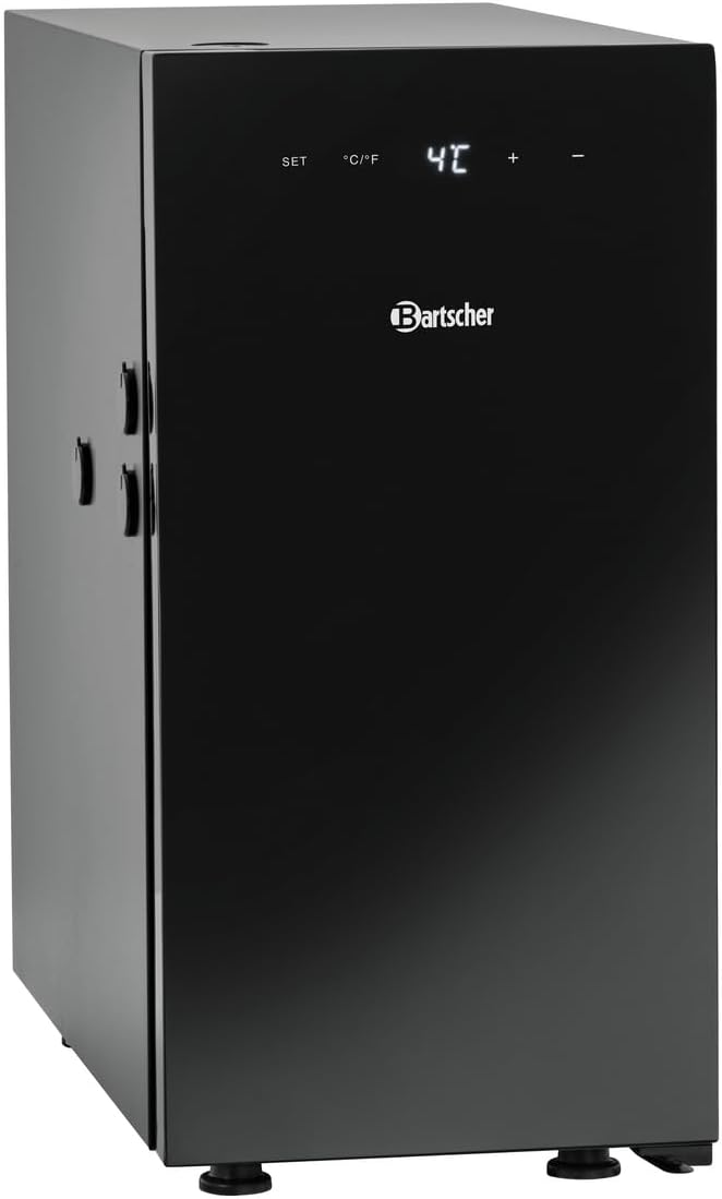 Bartscher Kühlschrank, 1 L, Schwarz, Milch KV9 L, Milch