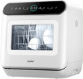 Comfee Geschirrspüler, Weiß, ' MFD42S110 W-IT freistehend Spülmaschine mit 3 Decken, 7 Programmen, Touch Control