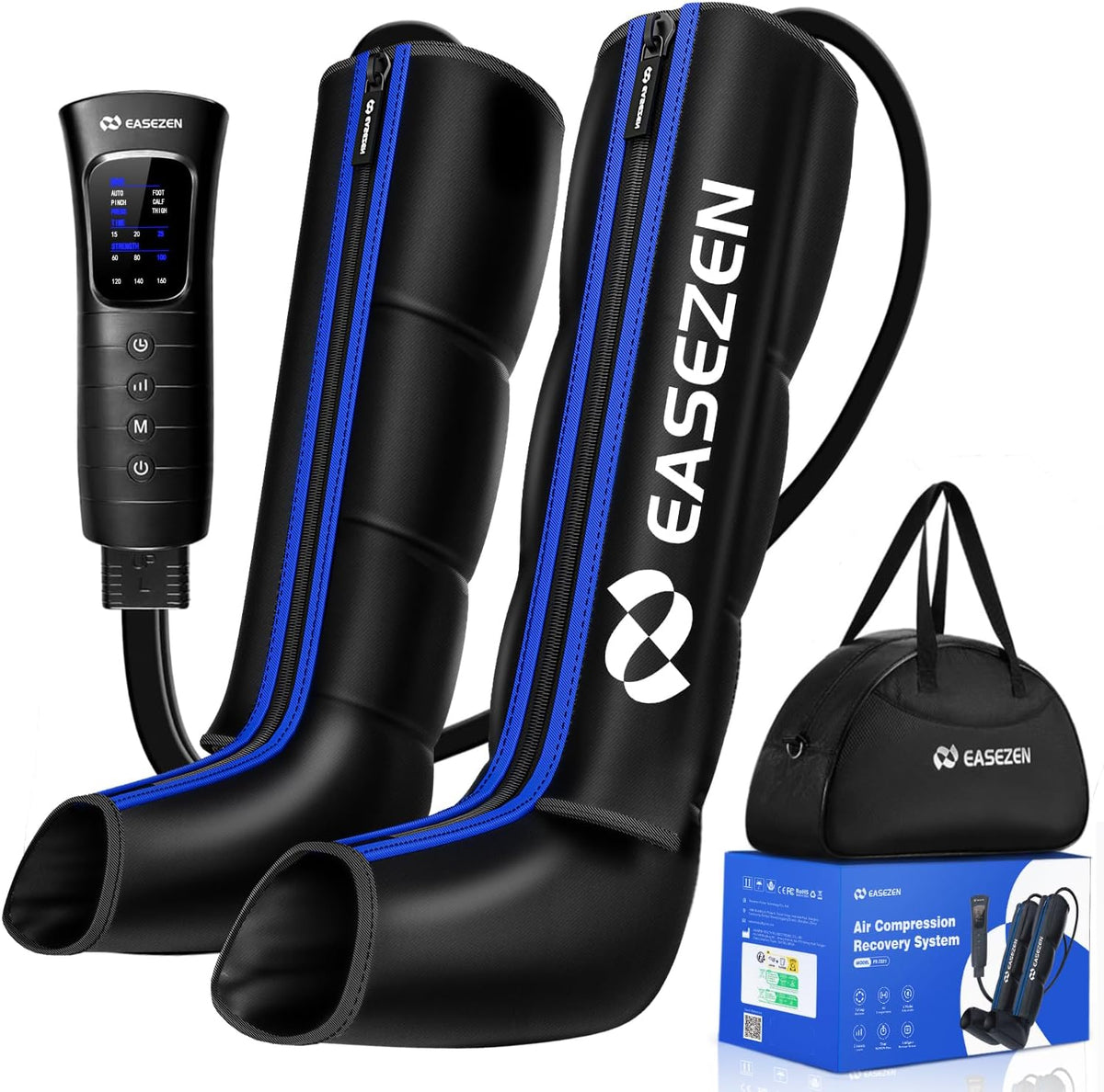 EaseZen Drogerie & Körperpflege,Wellness,Massage & Entspannung, Schwarz/Blau