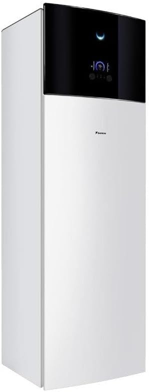 Daikin Wärmepumpen, 180 L, Weiß/Schwarz, Luft-Wasser-Wärmepumpe Altherma 3 H MT F, ETVX12S18E9 W, H/K+