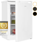 Exquisit Gefrierschrank, 85 L, Weiß, GS81-051C weiss, Kleiner Volumen, klein, Türanschlag wechselbar, Tiefkühlschrank kle
