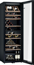 Bosch Weinkühlschrank, 186 x 60 cm, 405 L, Schwarz, KWK36ABGA Serie 6, 199 Flaschen, Temperatur: 5-20 °C, zwei Temperaturzonen
