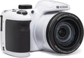 KODAK Kamera, Weiß/Schwarz, Pixpro Astro Zoom AZ405 - Digitale Bridge-, 40X Zoom, 24-mm-Weitwinkel, 20 Megapixel