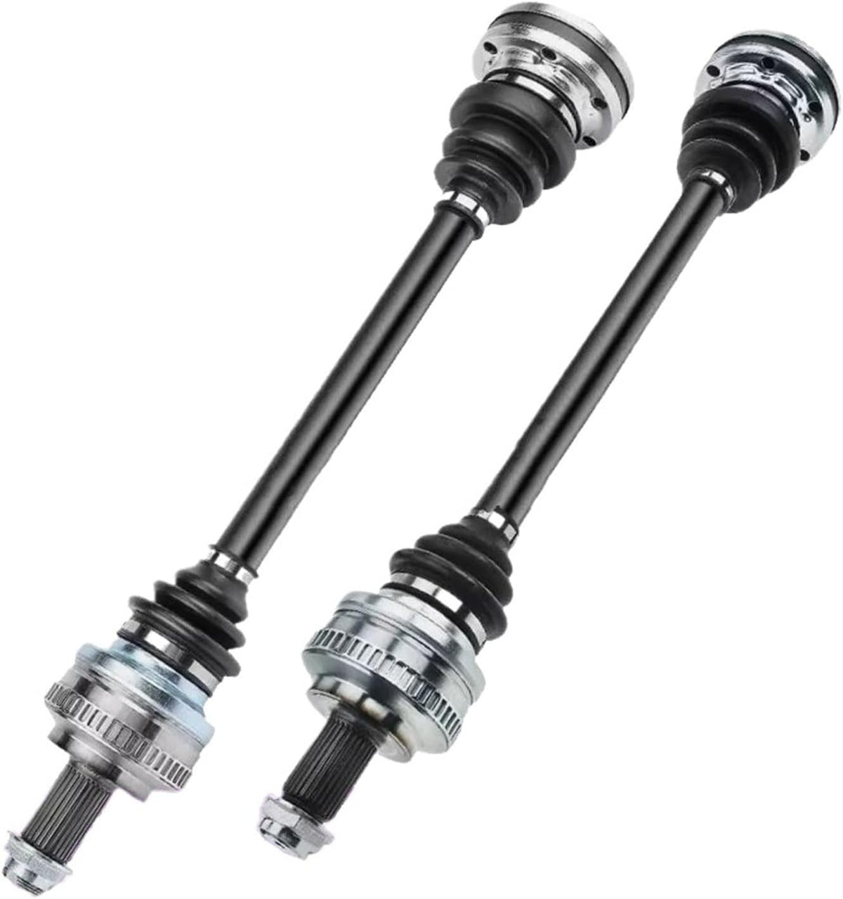 AVFORA Antriebswellen, Schwarz/Silber, Achswelle Schaltgetriebe Für E46 Für M3 2001-2006 E85 E86, 33207839465 2x Hinten Links & Rechts CV Achswelle