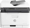 HP Laserdrucker, Weiß/Grau, Color Laser MFP 179fwg Multifunktions-Farb, Drucken, Kopieren, Scannen, Faxen, Automatische Dokumentenzuführung