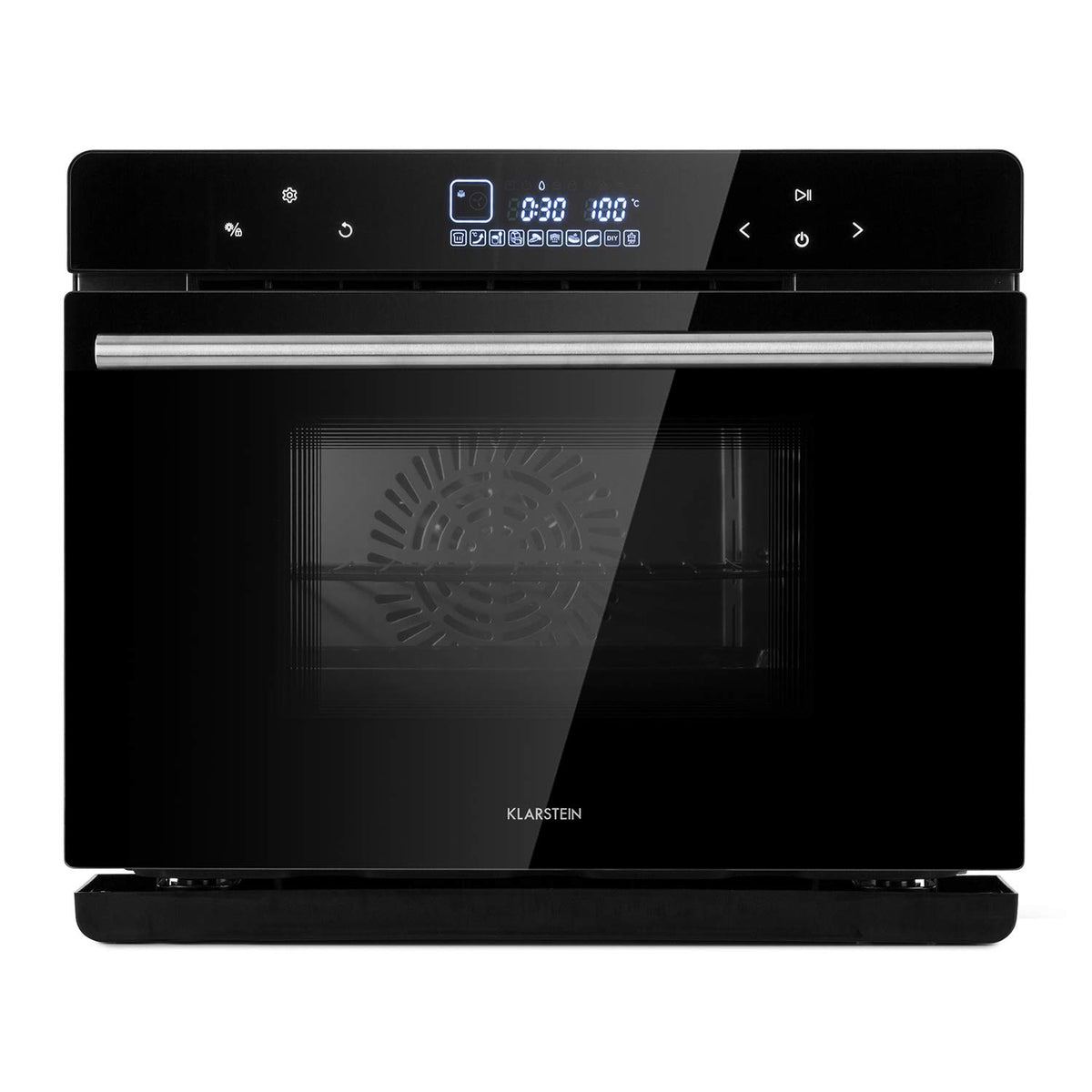 Miele Dampfbackofen DGC 7151 Backofen, 1,4 Liter, 24 Liter, 1100 W, 1900 W, Schwarz