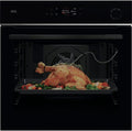 AEG BEE43511AB Einbaubackofen Backofen, Schwarz, Wifi, Serie 7 TFT-Full Touch-Farbdisplay mit Kochassistent, Pyrolyse