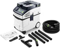 Festool Dunstabzugshaube, Weiß/Schwarz, Absaugmobil CT 25 E-Set CLEANTEC (mit Hauptfilter, Saugschlauch, SELFCLEAN Filtersack