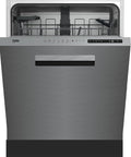 Beko Geschirrspüler, 60 cm, Silber, BDDN25530X, unterbau, für 15 Maßgedecke, 5 Programme, 4 Zusatzfunktionen, 3 Spülebenen