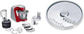 Bosch Hausgeräte Universalküchenmaschinen, 1,25 L, 1000 W, 3,9 L, Rot/Silber