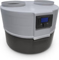 Drops Kompressor, Grau/Schwarz, Wärmepumpe M 4.1, kompakte Luft-Wasser-Wärmepumpe zur Warmwasserbereitung mit, Plattenwärmetauscher