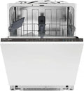 CANDY Geschirrspüler, Weiß/Silber, CIU3C7L0B, Einbau- für 13 Gedecke, vollständig versenkbar, Klasse C