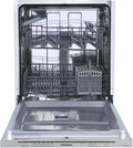 HEINNER Geschirrspüler, 60 cm, Silber, HDW-BIM60514E++ Integrierter Einbau, 14 Maßgedecke, 5 Programme, Aquastop