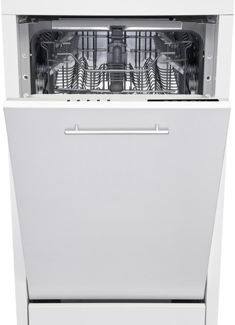 HEINNER Geschirrspüler, 45 cm, Weiß, HDW-BI4505IE++ Einbau-, 9 Maßgedecke, 5 Spülprogramme inkl. Eco & Intensiv