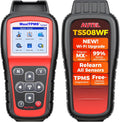 Autel Werkzeuge für Reifendruck-Kontrollsysteme, Schwarz/Rot, MaxiTPMS TS508WF TPMS Programmiertool, 2026 WiFi Ver. von TS508 TS501Pro TS408S