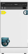 Cecotec Geschirrspüler, 45 cm, Weiß, freistehend Bolero Aguazero 4360. 11 Maßgedecke, 9 Programme, Energieeffizienzklasse D