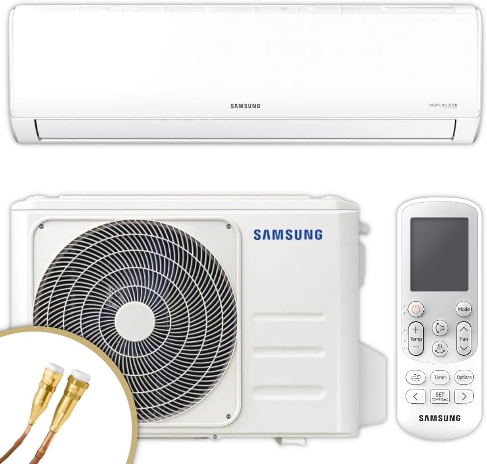ThermoFlux Split-Klimaanlage, 3,6 kW, Weiß, Samsung Split Klimaanlage, AR3500, Quick Connect