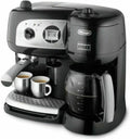 De'Longhi Kaffeemaschine, 38 x 24 x 35 cm, 1,2 l., Schwarz/Silber, BCO264.1 Espressomaschine und in einem, mit Pumpe