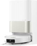 dreame Saugroboter, 6 cm, Weiß/Silber, X50 Ultra Complete mit Wischfunktion, 20.000Pa Saugkraft, Hindernisfreiheit