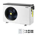 VEVOR Kompressor, 15,25 kW, 240 V, 60m, Weiß/Schwarz, Elektrische Pool-Wärmepumpe, Heizleistung, ³ Aufstellpools