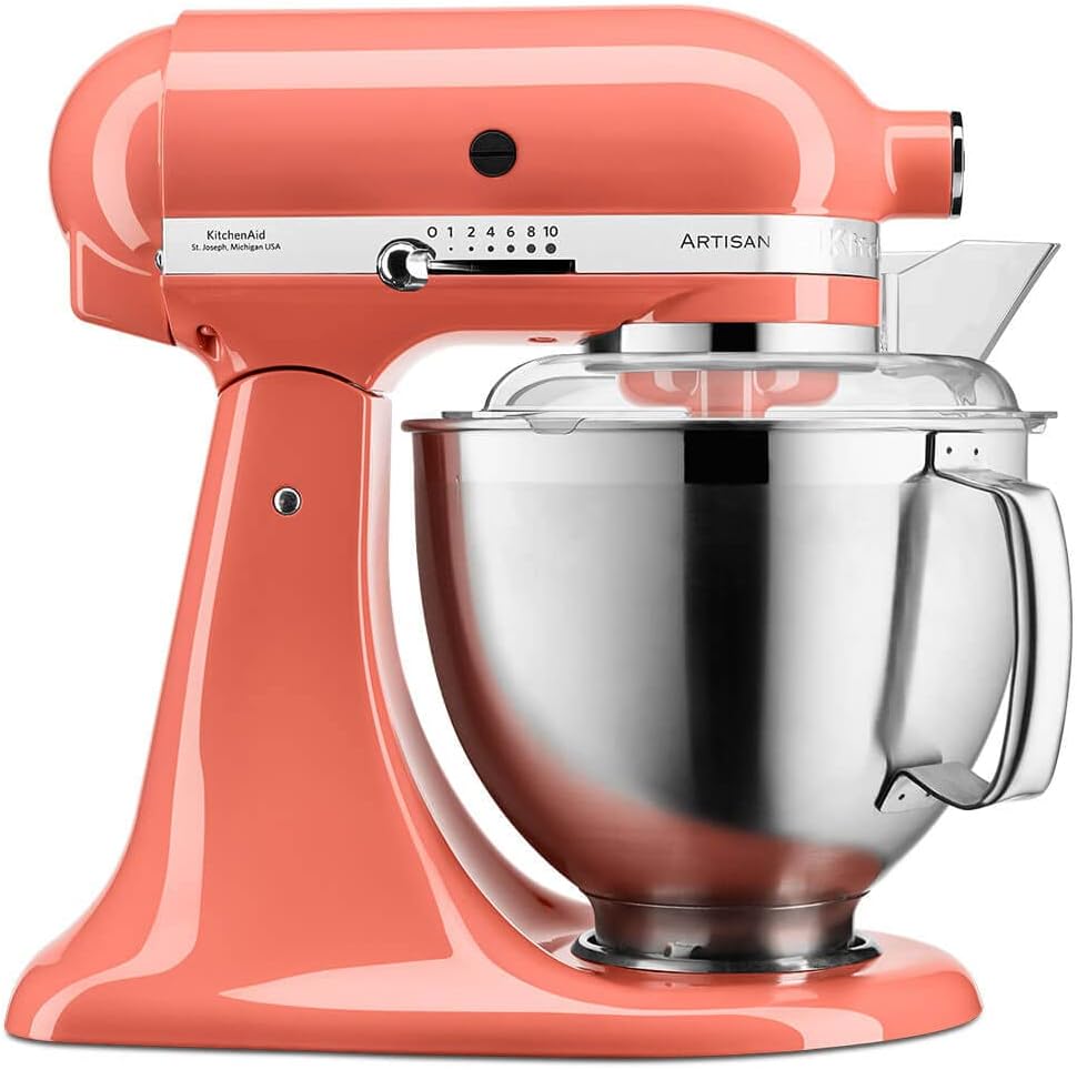 KitchenAid Artisan Küchenmaschine Mit Kippbarem Motorkopf 4,7 l – By You Universalküchenmaschinen, Koralle