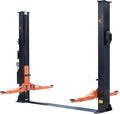 RP-TOOLS Hebebühnen, 2.82m, 230 V, Schwarz/Orange, Auto Pkw Hebebühne 2-Säulen hydraulisch UV 4.0 t Höhe