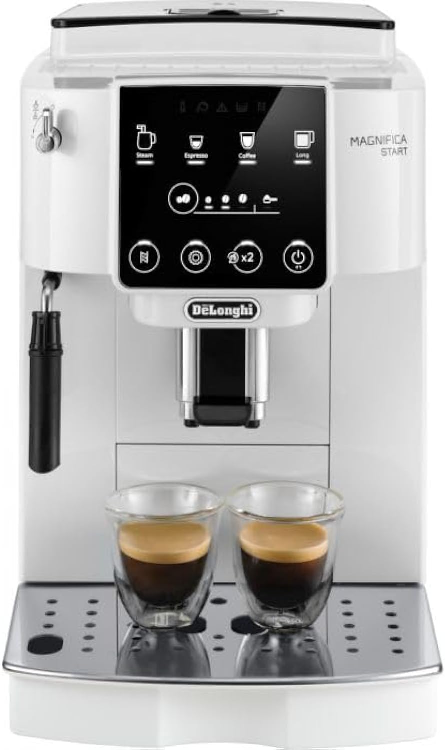 De'Longhi Kaffeemaschine, Weiß/Schwarz, De Magnifica Start ECAM220.20.W Espressomaschine