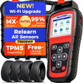 Autel Tablet, Rot/Schwarz, MaxiTPMS TS508WF TPMS Programmiertool, 2026 WiFi Ver.von TS408S TS501Pro TS508, Programm MX-Sensor