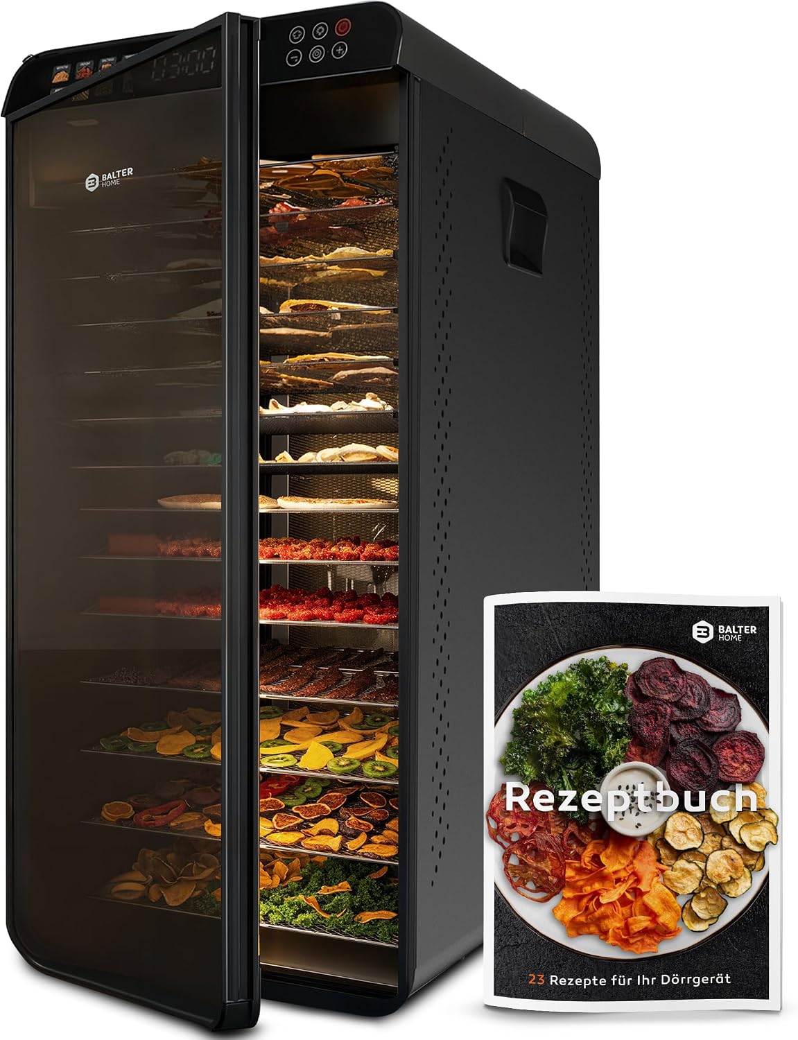 Balter Küche Haushalt & Wohnen,Elektrische Küchengeräte,Spezialgeräte, 12000 cm, 1100 W, 70 L, Schwarz