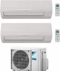 Daikin Split-Klimaanlage, 5 kW, Weiß, Sensira Klimaanlage Dual Split 9000+12000 BTU Inverter R32, neues Modell 2026