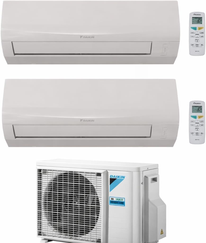 Daikin Split-Klimaanlage, 5 kW, Weiß, Sensira Klimaanlage Dual Split 9000+12000 BTU Inverter R32, neues Modell 2026