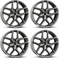 Borbet Felgen, Titan, 4x Y 8.0x19 ET44 5x112 matt kompatibel mit Seat Altea Ateca