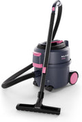 Nilfisk Staubsauger, Schwarz/Rosa/Grau, VP300 HEPA Pink T EU (Gewerbesauger, niedriger Geräuschepegel, HEPA Filter