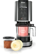 Ninja Eismaschine, Schwarz/Silber, NC300 CREAMi, für Gelato, Mix-ins, Milchshakes, Sorbet, Smoothie-Schalen & mehr