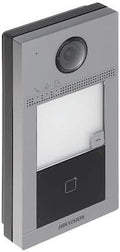 Hikvision Gegensprechanlagen, Silber/Schwarz, DS-KV8113-WME1(B), professionelle Objektsicherheit