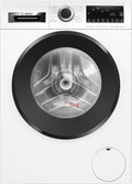 Bosch Wäschetrockner, 60 cm, 6 kg, 6 W, Weiß/Schwarz, WNG25400IT Serie 6, Kapazität 10, 1400 U/min, Iron Assist