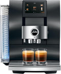 JURA Kaffeemaschine, 1450 W, Schwarz/Silber, Espresso mit Mahlwerk Z10, Schwarz