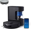 ECOVACS Saugroboter, Schwarz/Blau, DEEBOT N20 PRO Plus mit Wischfunktion, Automatischer Entleerung Station, 8000Pa Saugkraft