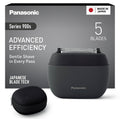 Panasonic Elektrorasierer, Anthrazit, ES-PV3B-K803 Series 900s Premium Kompakt-Rasierer, Nass- und Trockenrasierer mit 5 Klingen für Männer