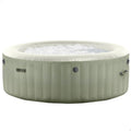 Intex Badewannen mit Sprudelfunktion, 216 cm, 71 cm, Olivgrün, 6-Person Olive Green Round Bubble Spa Set 28428NP